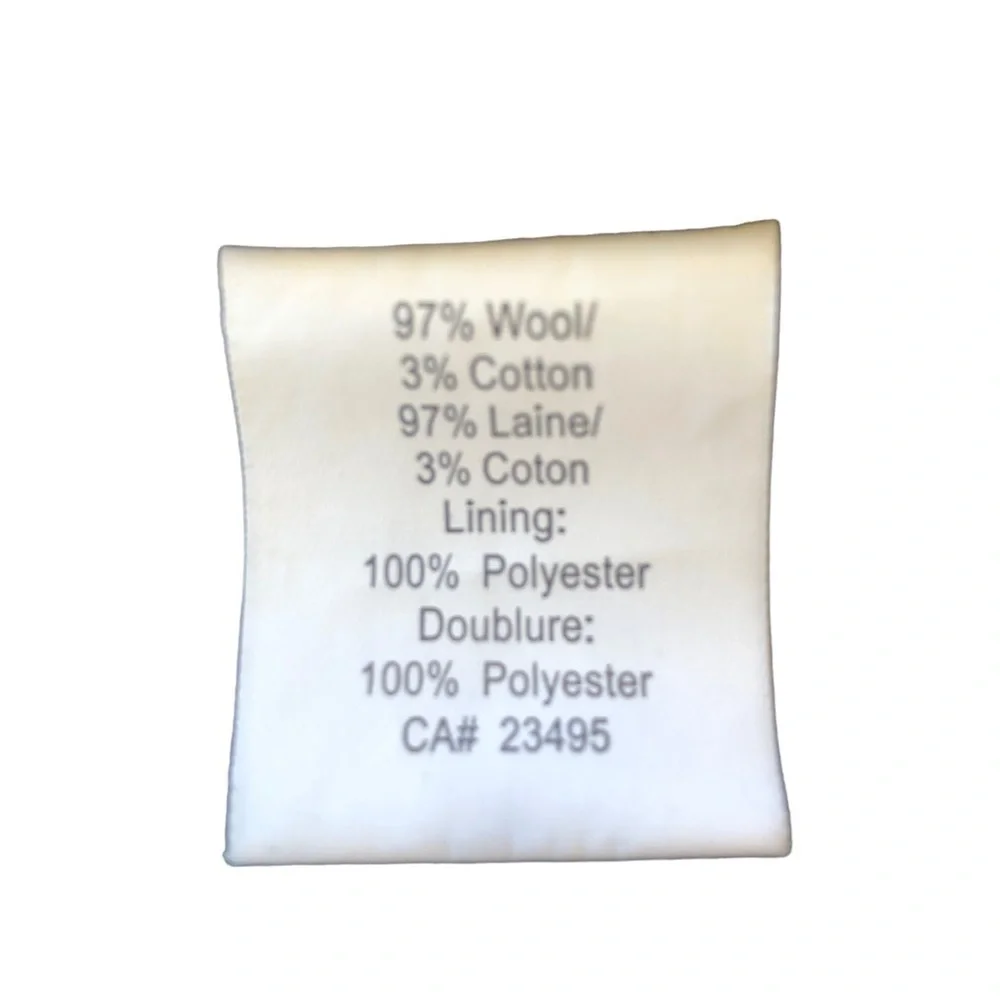 Icelandic Design Wool Zip Cardigan Women L Red and Embroidery Accents - Picture 11 of 11